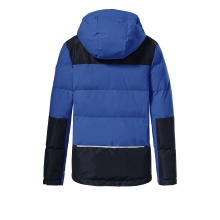 Killtec Winter Jacket Kow 207 Down Look with Hood (wind and waterproof, breathable, PFC-free) blue Children